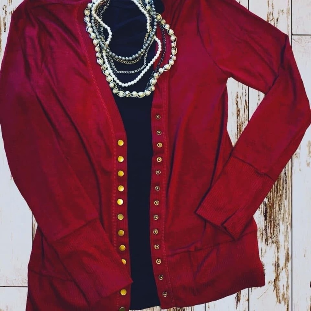 Light Button up Cardigan